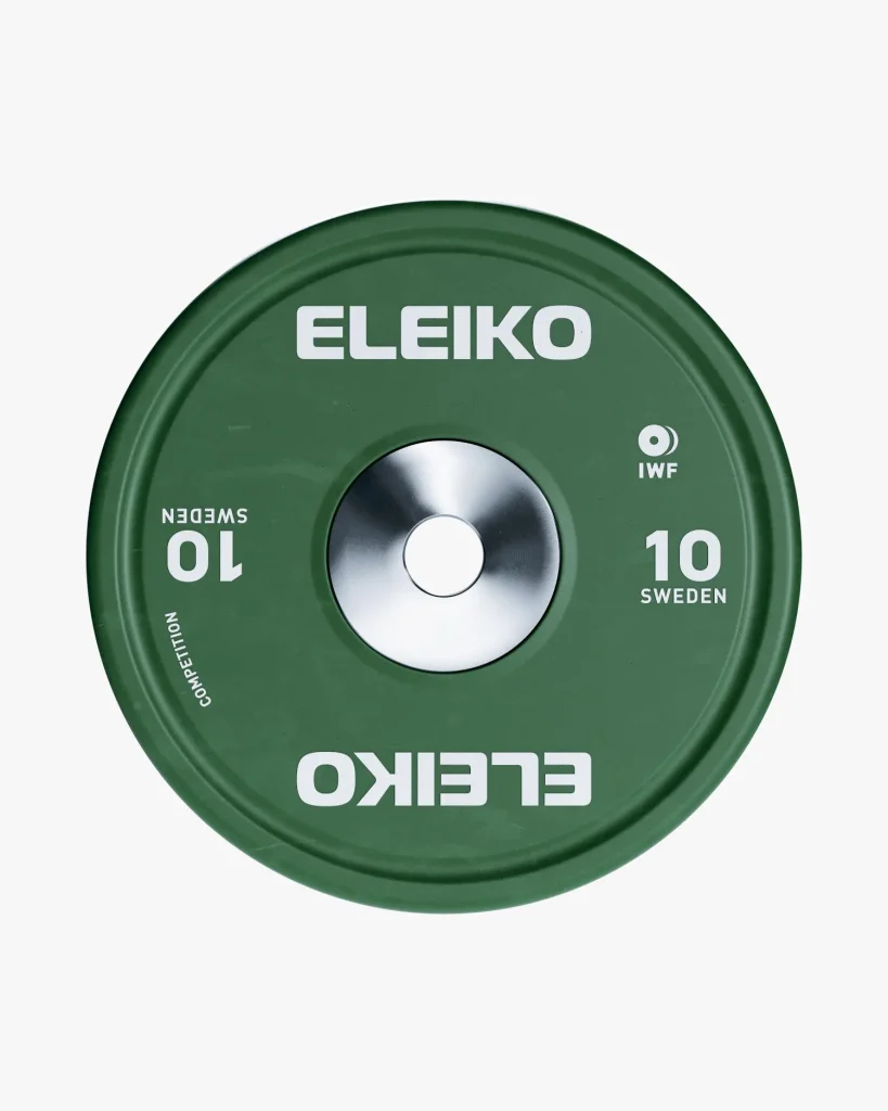 Disco 10KG Eleiko Certificado IWF Competencia PAR