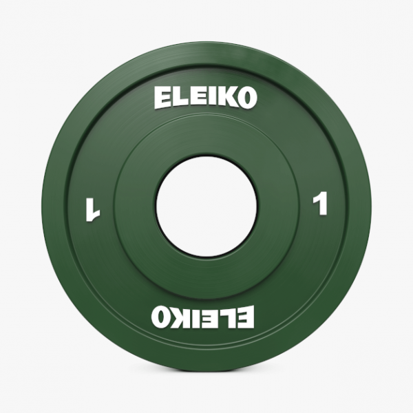 Disco de complemento 1,0kl Eleiko Certificado IWF Competencia