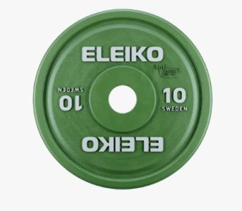 Disco 10KG Eleiko IPF Powerlifting Competition PAR