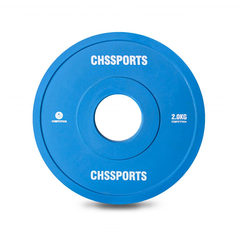 Disco de 2,0 kg Chssports Competencia PAR