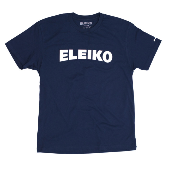 Eleiko-Tshit-Navy-Blue-Front