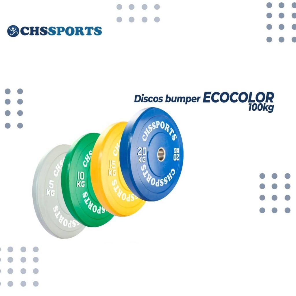 1 Set 100KG Bumpers Eco Color