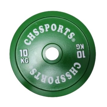Disco Powerlifting 10 kg Calibrados Chssports PAR