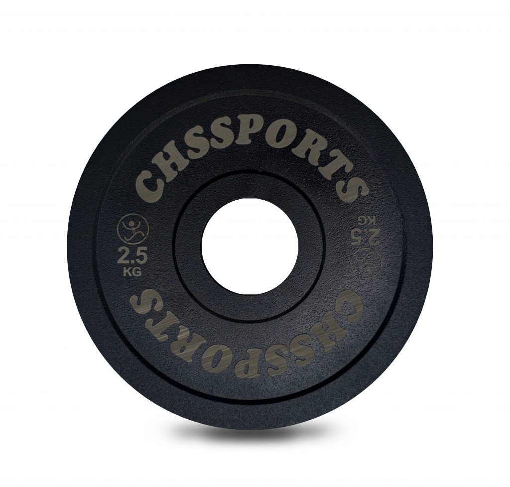 Discos Powerlifting 2,5 kg Calibrados Chssports PAR