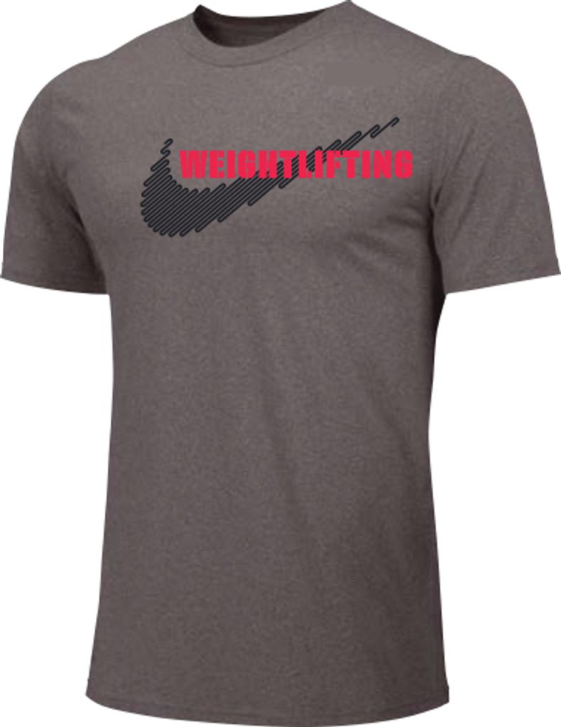 Nike Men’s Weightlifting Rawdacious Tee – Grey
