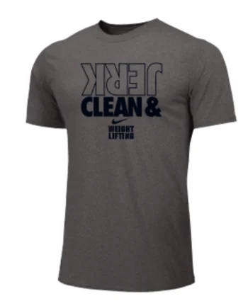 Nike Men's Weightlifting Clean and Jerk Tee - Grey
