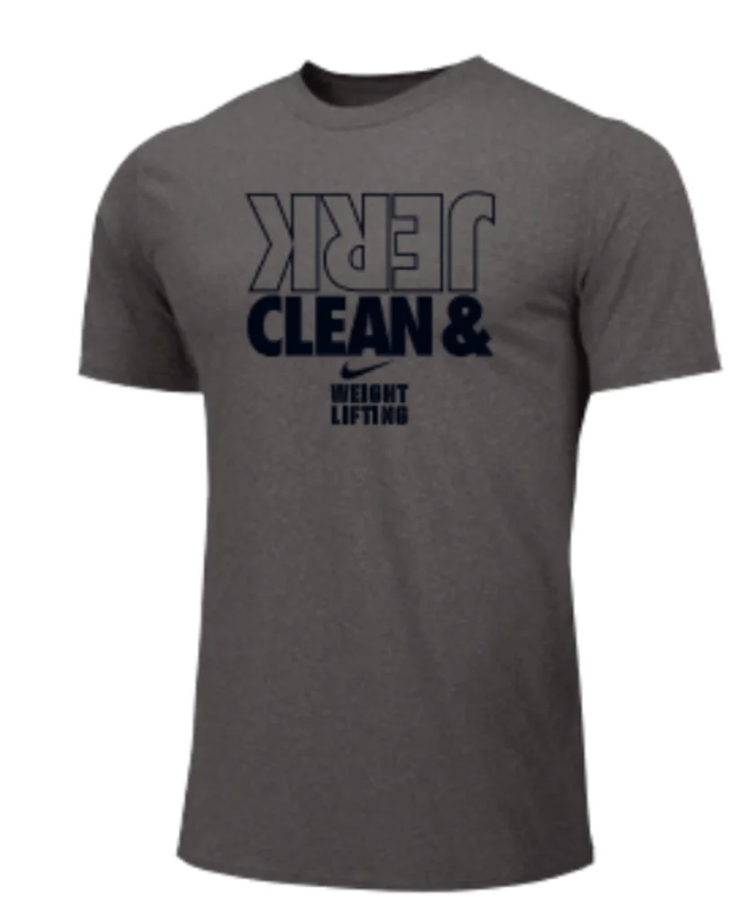 Nike Men’s Weightlifting Clean and Jerk Tee – Grey