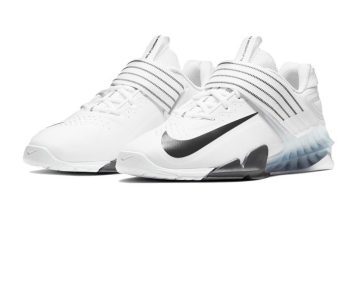 NIKE SAVALEOS WEIGHTLIFTING  WHITE BLACK IRON GREY